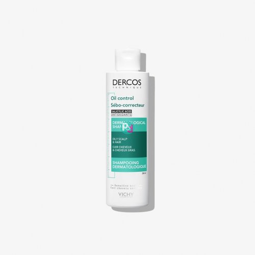 Vichy Dercos Oil Control Σαμπουάν Για Λιπαρά Μαλλιά 200ml